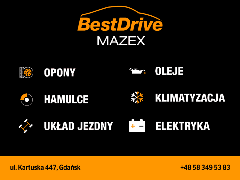 BestDrive MAZEX wymiana opon