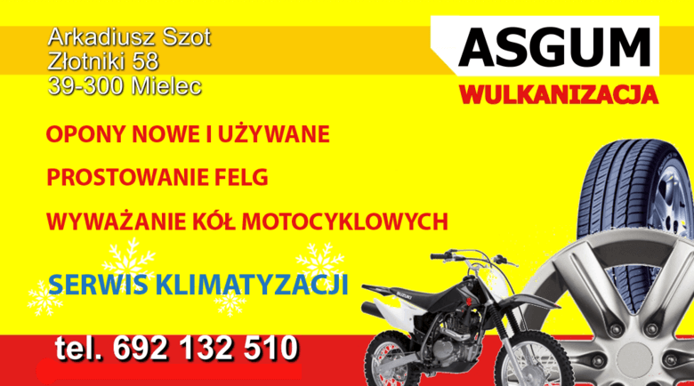 AsGum wymiana opon